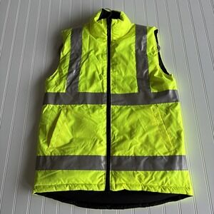 Tingley Hi-Vis ANSI Class 2 Insulated Safety Reflective Vest, Two-Way Med. 40in